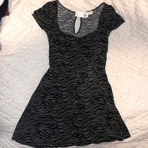 Hollister Zebra Print Dress